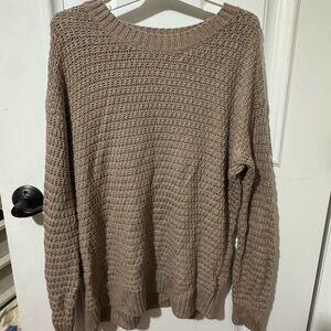 Old Navy Tan Knit Pullover